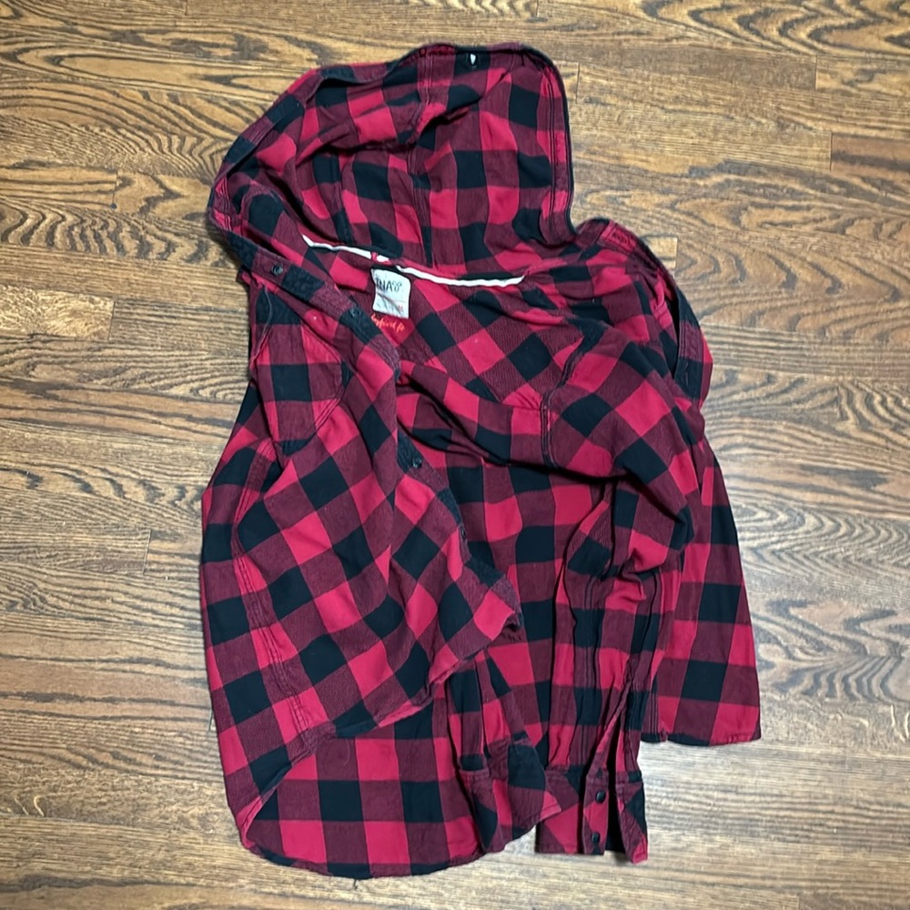 TNA Hooded Flannel
